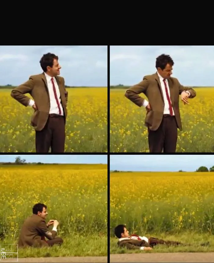 Mr bean waiting Meme Generator - Imgflip