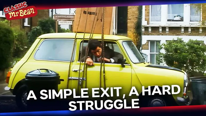 Will He Use His Brain to Escape the Car? | Classic Mr Bean
