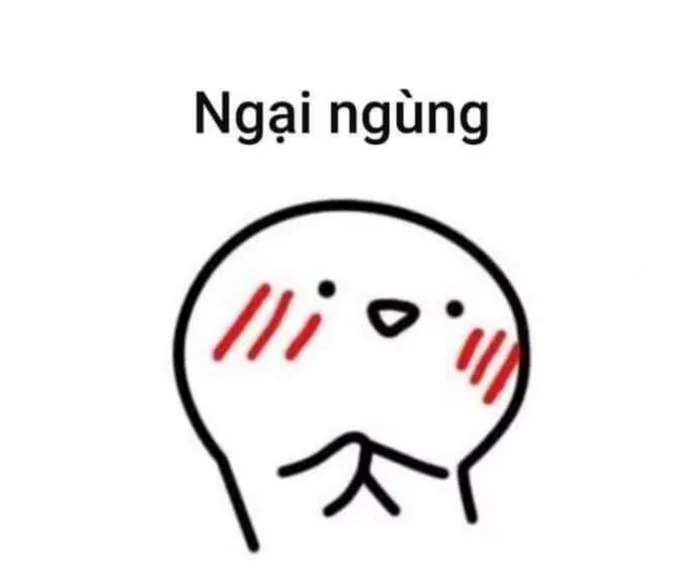 Giới thiệu bộ ảnh meme ngại ngùng đa dạng biểu cảm cực đáng yêu, mời bạn  tải ngay