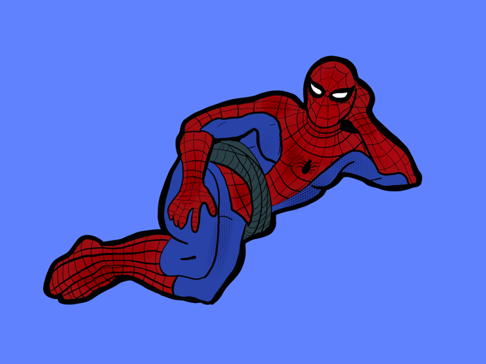 Spider-Man Meme Tv Show Sticker | eBay