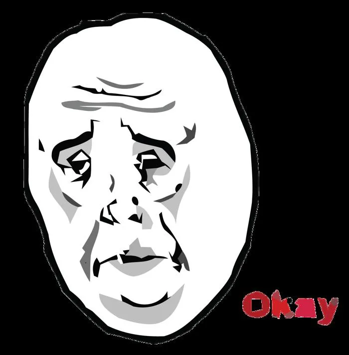 Okay Face Meme Png Transparent HQ PNG Download | FreePNGimg
