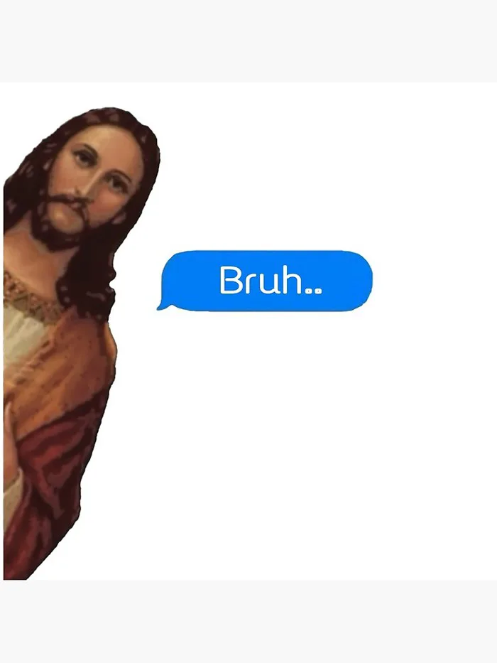 Jesus OMG Waffles funny meme tiktok
