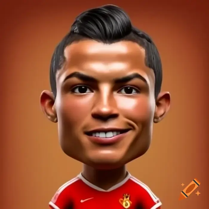 Meme featuring Cristiano Ronaldo on Craiyon