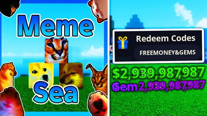 MEME SEA CODES! MEME SEA NEW CODES! *FREE GEMS & MONEY* ROBLOX MEME SEA CODES! MEME SEA NEW CODES! *FREE GEMS & MONEY* ROBLOX