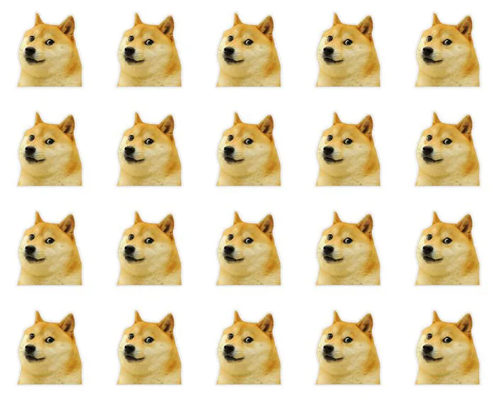 Mua Doge Much Wow Meme Shiba Inu Stickers 4