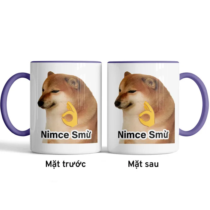 Ly Cốc Sứ Meme Shiba Nimce Smừ In 2 Mặt Độc Lạ, Ly Uống Nước Văn Phòng, Quà  Tặng Vui Nhộn | Shopee Việt Nam