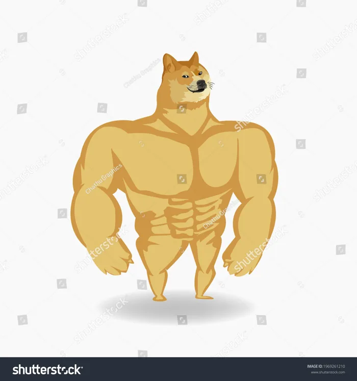Shiba Inu Meme Dog Original Vector: Vector có sẵn (miễn phí bản quyền)  1969261210 | Shutterstock