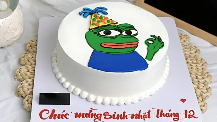 99+ Meme chúc mừng sinh nhật hài hước - Mẫu bánh troll