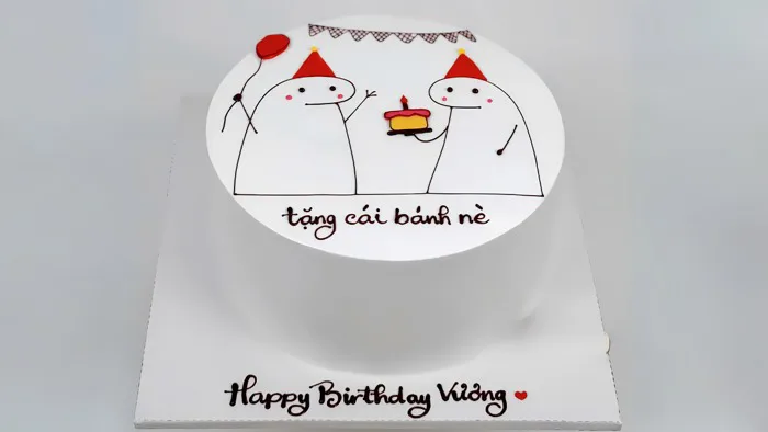 Tổng hợp 25+ mẫu bánh sinh nhật troll bạn bè cực bựa