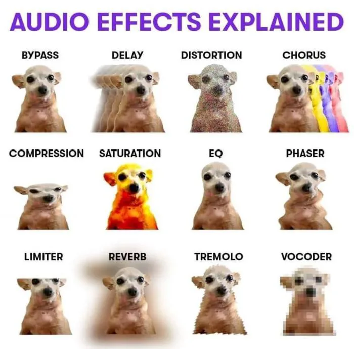 Audio Effects Explained : r/Audiomemes Audio Effects Explained : r/Audiomemes