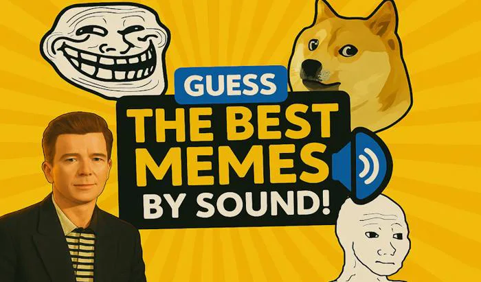 Guess the Best Memes by Sound!: Chơi trực tuyến miễn phí trên AllWebGames Guess the Best Memes by Sound!: Chơi trực tuyến miễn phí trên AllWebGames