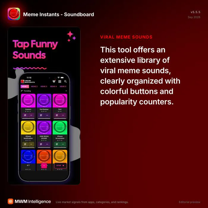 Meme Instants - Soundboard - Entertainment App | MWM Meme Instants - Soundboard - Entertainment App | MWM