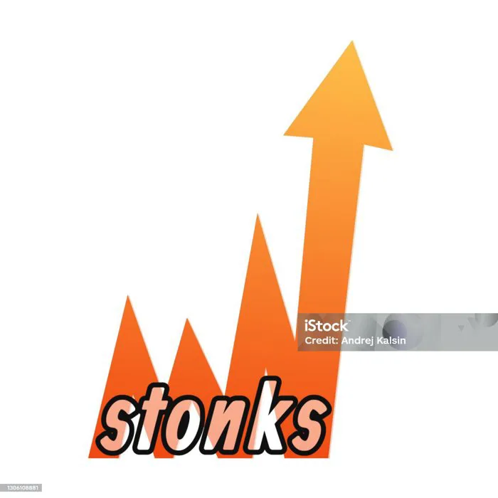 Stonks Viết Trên Một Biểu Đồ Đang Phát Triển Một Meme Internet Hiện Đại Một  Chủ Nghĩa Tân Cổ Phiếu Có Nghĩa Là Cổ Phiếu Tăng Mạnh Hình minh họa Sẵn có -