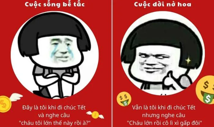 1.000+ meme Tết 2026 xuân Bính Ngọ hài hước, vui nhộn