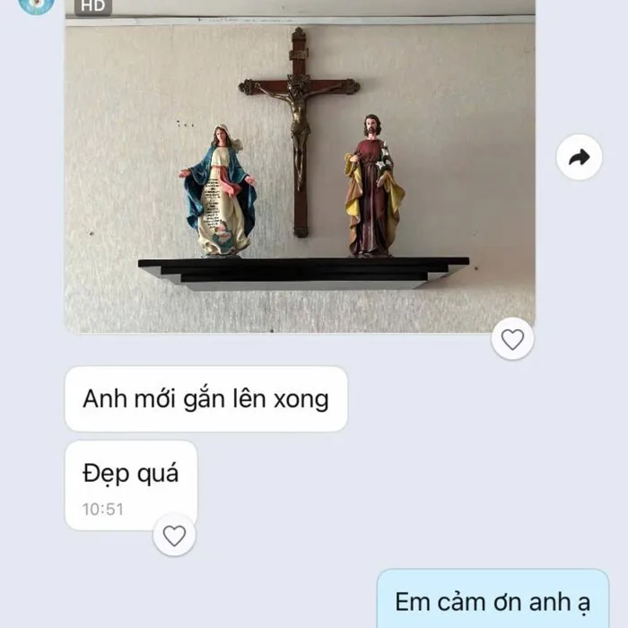 Tượng Đức Mẹ Ban Ơn (M2) – B02 – Bàn Thờ Chúa Beconi