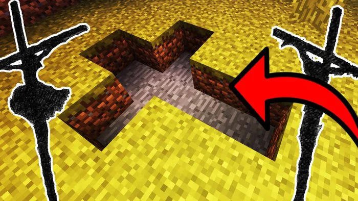 NẾU BẠN THẤY DẤU HIỆU THẬP GIÁ BÍ ẨN TRONG THẾ GIỚI MINECRAF THÌ CÓ LẼ MỌI  CHUYỆN ĐÃ QUÁ MUỘN . . .