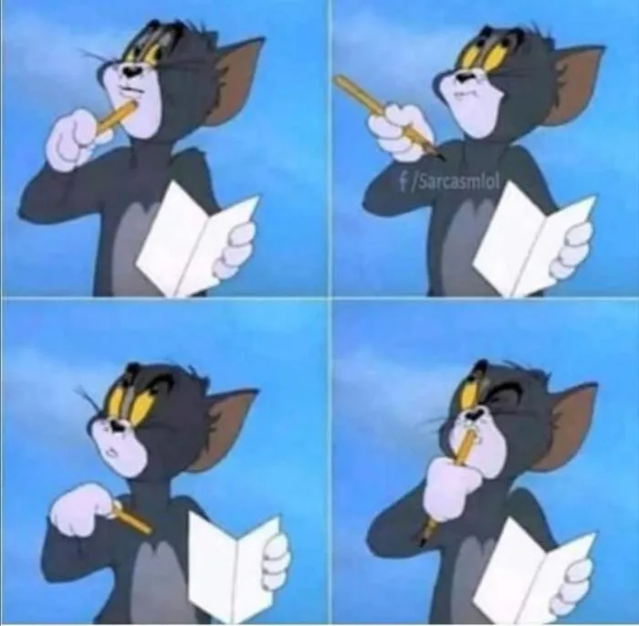 Tom thinking Meme Generator