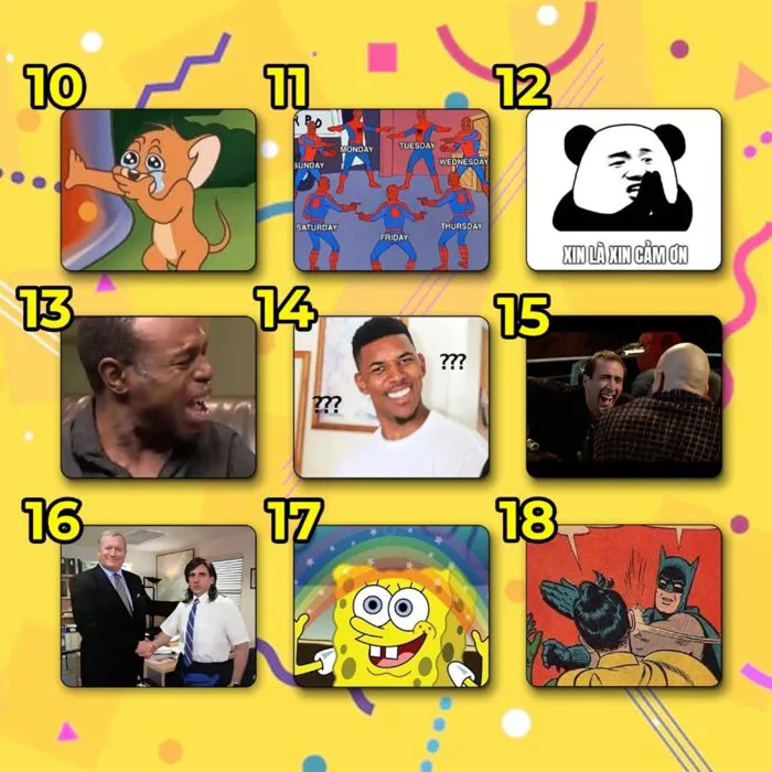 LÓT CHUỘT MEME TROLL HÀI HƯỚC 45X40 DÀY 3MM