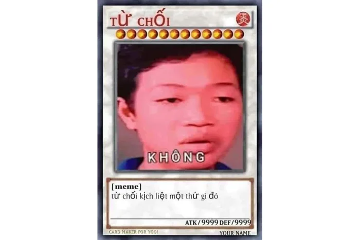 Bộ sưu tập lá bài meme vui nhộn, xéo sắc bạn không thể bỏ qua
