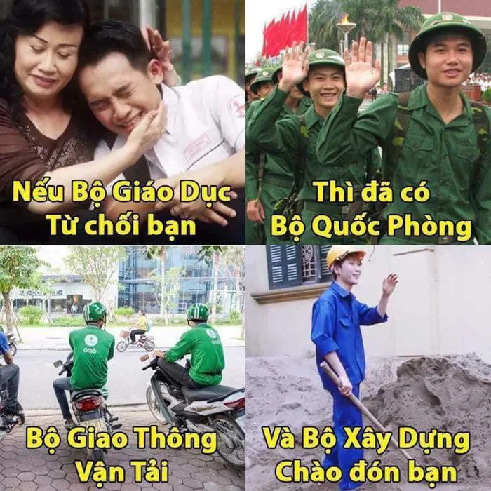 Cười ra nước mắt với những hình ảnh dân mạng chế về đề thi Ngữ văn