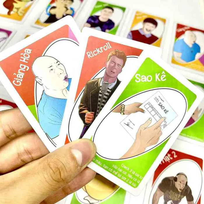 Hướng dẫn cách chơi Uno Meme - phiên bản Uno hài hước và thú vị