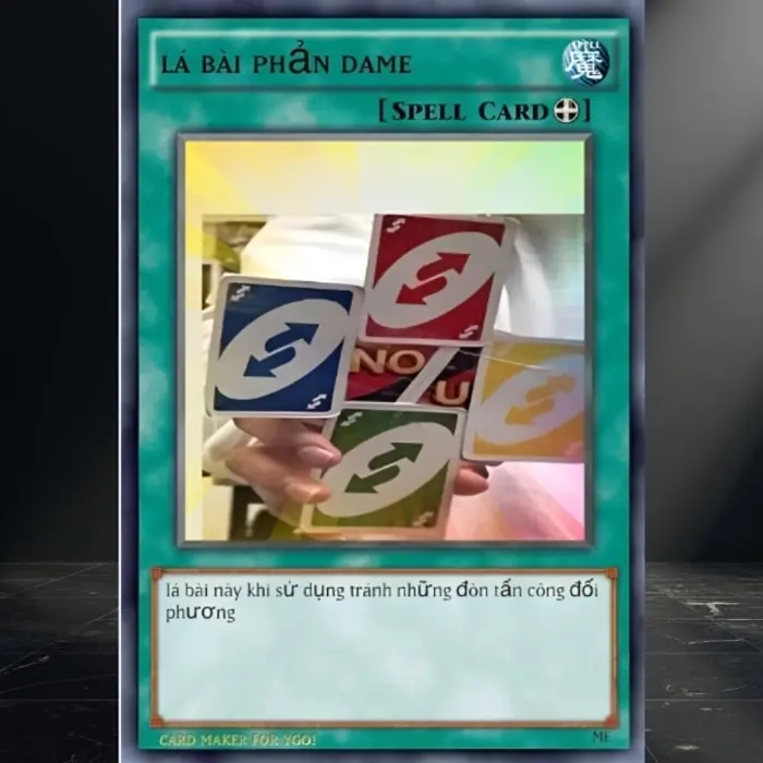Tổng hợp ảnh meme lá bài bá đạo được chia sẻ nhiều