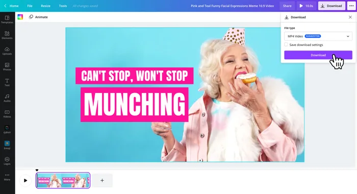 Free Online Video Meme Maker & Generator | Canva