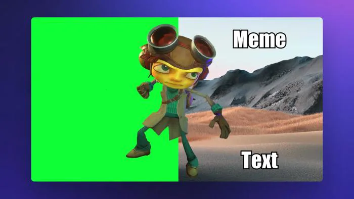 Cách tạo video meme green screen – ý tưởng và ví dụ | Clipchamp Blog