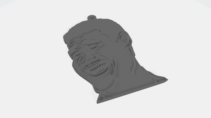 🗝️ Yao ming face meme keychain - Laughing man・ STL File for 3D  printing・Cults