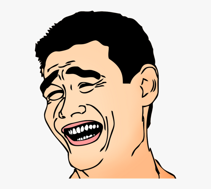 Memes Coloridos Png - Yao Ming Face Png, Transparent Png - kindpng