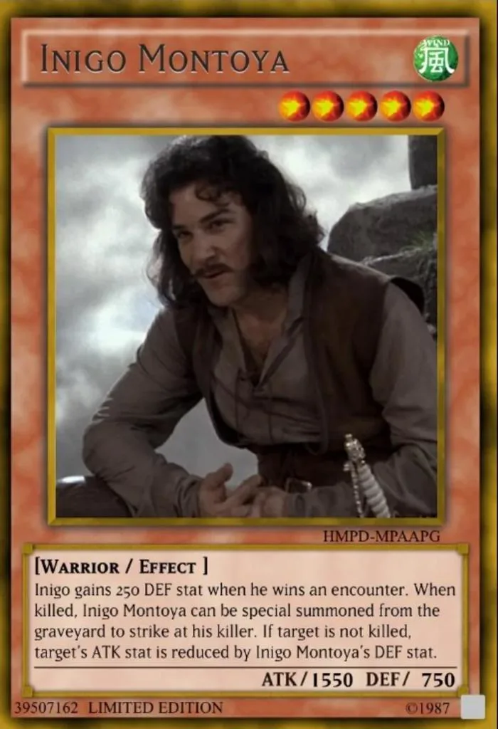 Mấy anh ơi, mình cần sự giúp đỡ của các bạn. Mình đang tìm những lá bài meme  Yu-Gi-Oh tốt nhất có thể sử dụng trong trận chiến thực sự (ý mình