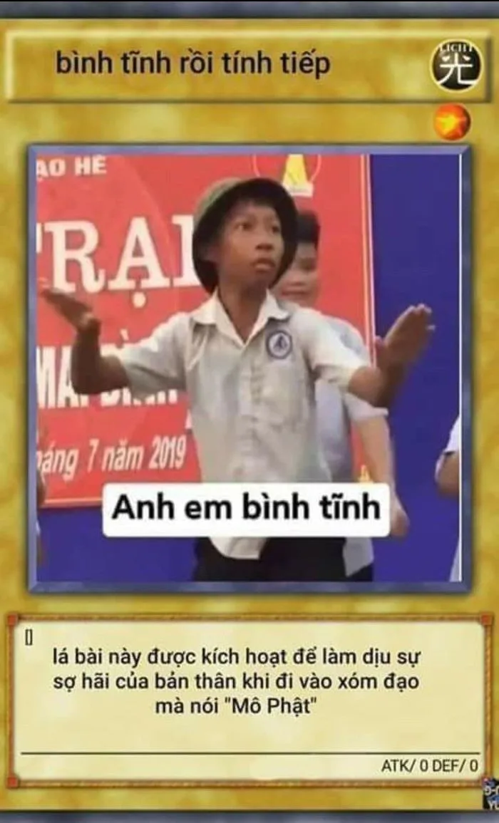 Tổng Hợp 1001+ Lá Bài Meme Hài Hước Nhất MXH | Yody