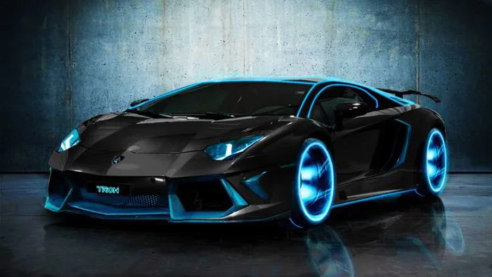 Ảnh Siêu Xe Lamborghini Aventador Đen - Tải hình nền Đẹp Nhất