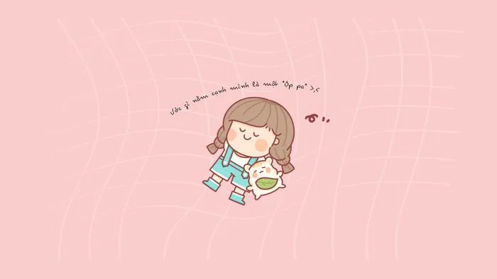 Hình nền máy tính cute, dễ thương cho PC và laptop | Canva