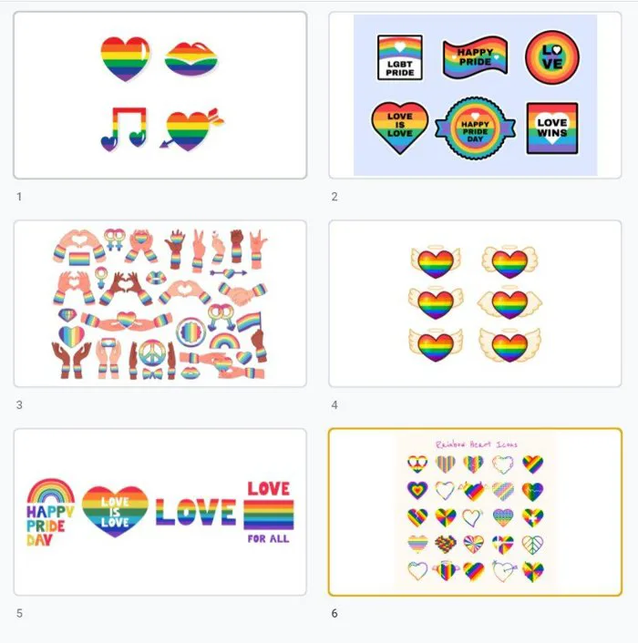 Tải mẫu LGBT icon đẹp, chất, độc đáo file vector AI, EPS, PSD