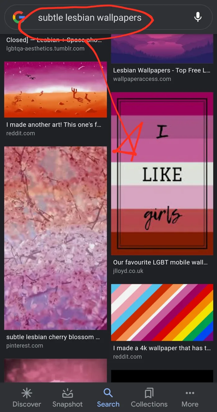 Tớ đang tìm hình nền les cho điện thoại mà... không quá lộ liễu ấy. : r/lgbt