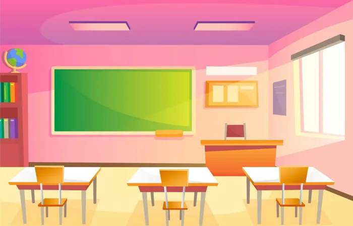 Background lớp học đẹp