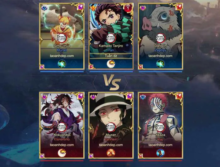 Ghép ảnh vào trận 5v5 game Liên Quân theo ảnh của bạn