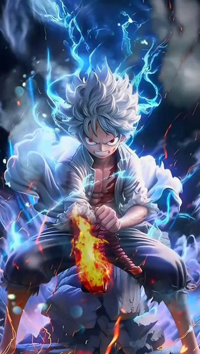 Hình nền động Luffy Gear 5