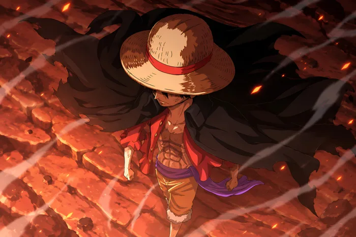 Hình nền anime One Piece Luffy Hỏa Ngục 4K | 3840x2560 | Wallpaper Alchemy