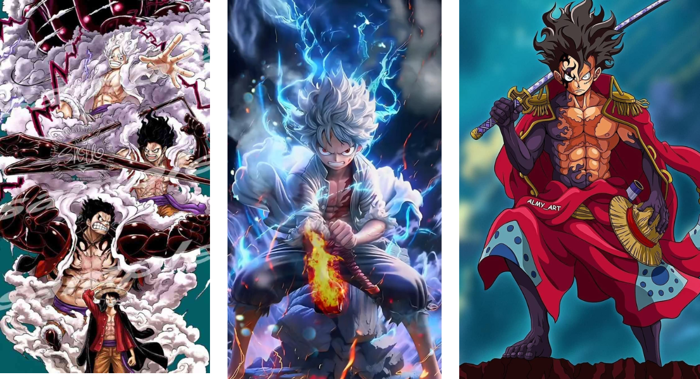 Tổng hợp] Hình nền Luffy Gear 5 siêu ngầu và sắc nét nhất