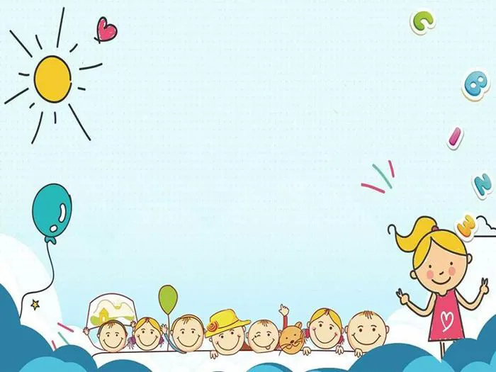 Download Background Mầm Non Vector, Link Google Drive