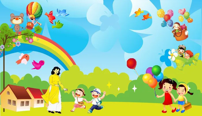 Lưu trữ Backdrop mẫu nền trang trí lễ tổng kết mầm non #4 - Pdcorel.com