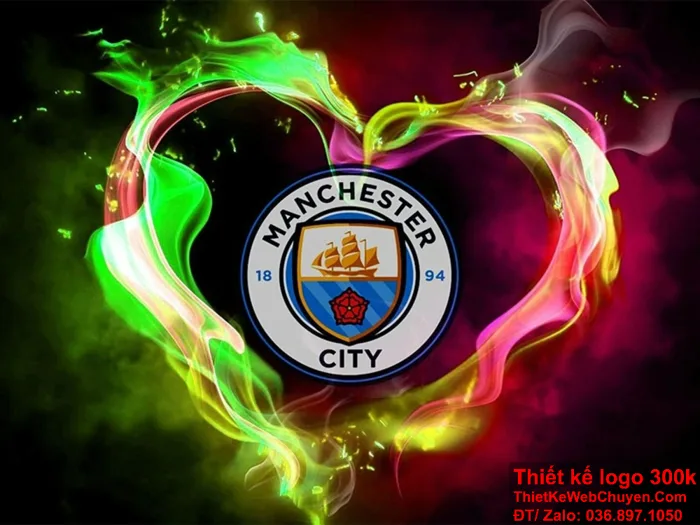 Logo ảnh Man City, THIẾT KẾ LOGO 300K 500K ĐẸP CHUYÊN NGHIỆP