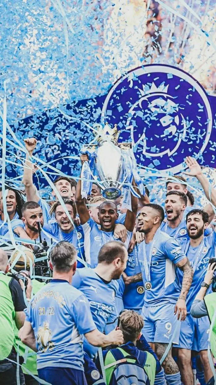 Man City 🦈💙 | Manchester city fc, Ảnh tường cho điện thoại, Manchester is  blue