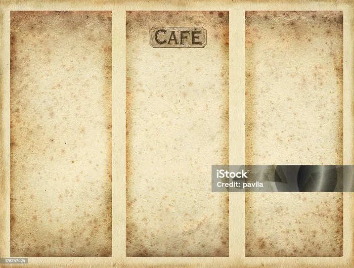 Nền Menu Hình ảnh Sẵn có - Tải xuống Hình ảnh Ngay bây giờ - Cà phê - Đồ  uống nóng, Cây, Cũ - Tình trạng - iStock