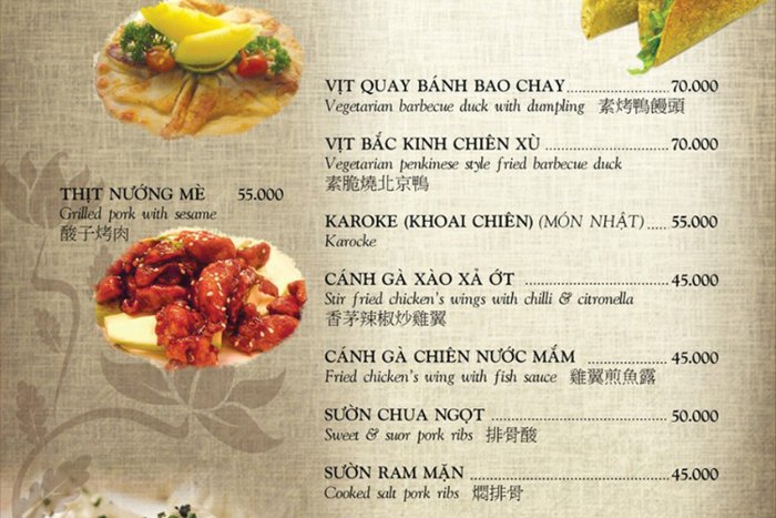Gợi ý các mẫu background menu cho nhà hàng bắt mắt nhất