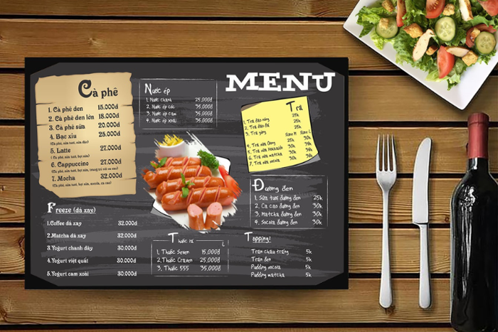 Gợi ý các mẫu background menu cho nhà hàng bắt mắt nhất