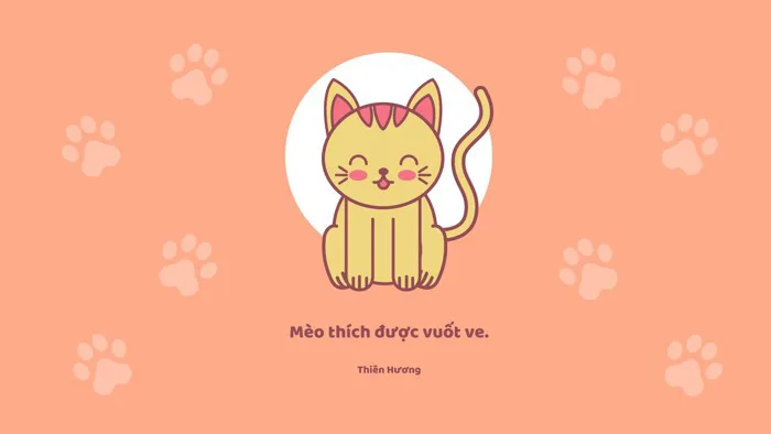 Mẫu hình nền mèo desktop miễn phí | Canva