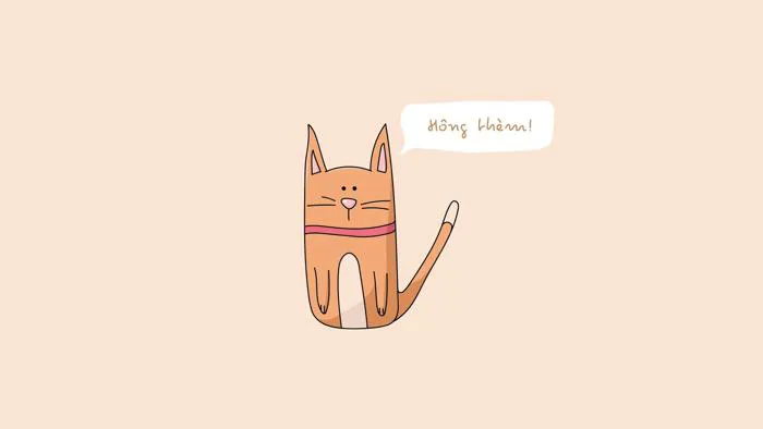 Mẫu hình nền mèo desktop miễn phí | Canva